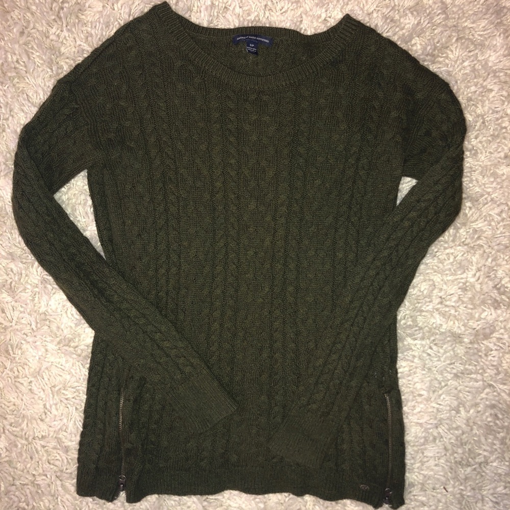 Green sweater